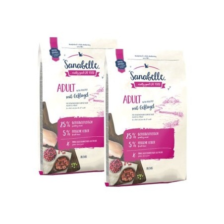 Sanabelle Adult Geflügel 2x10 kg
