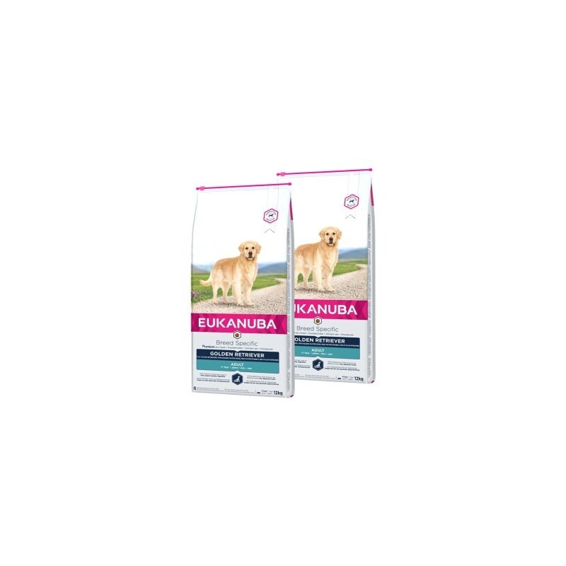 EUKANUBA Trockenfutter Hund Breed Specific Golden Retriever Adult 2x12 kg
