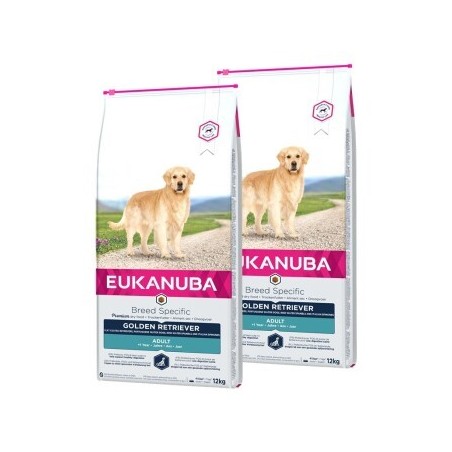 EUKANUBA Trockenfutter Hund Breed Specific Golden Retriever Adult 2x12 kg