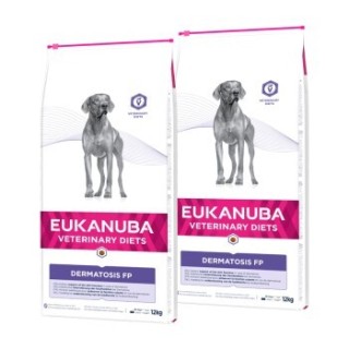 EUKANUBA Veterinary Diet Trockenfutter Hund Dermatosis Adult 2x12 kg