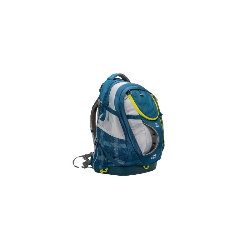 Kurgo Hunderucksack G-Train blau/ türkis/ grau
