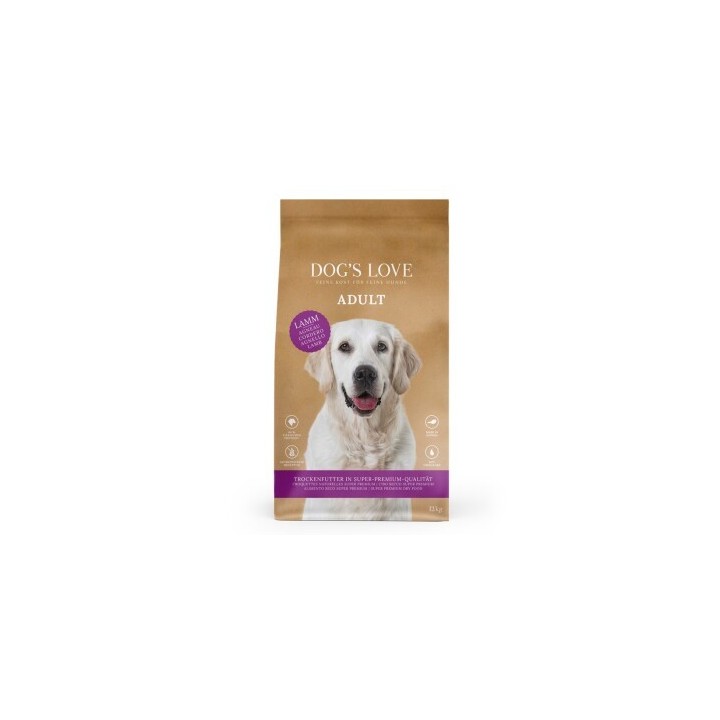DOG'S LOVE Adult Lamm 2x12 kg
