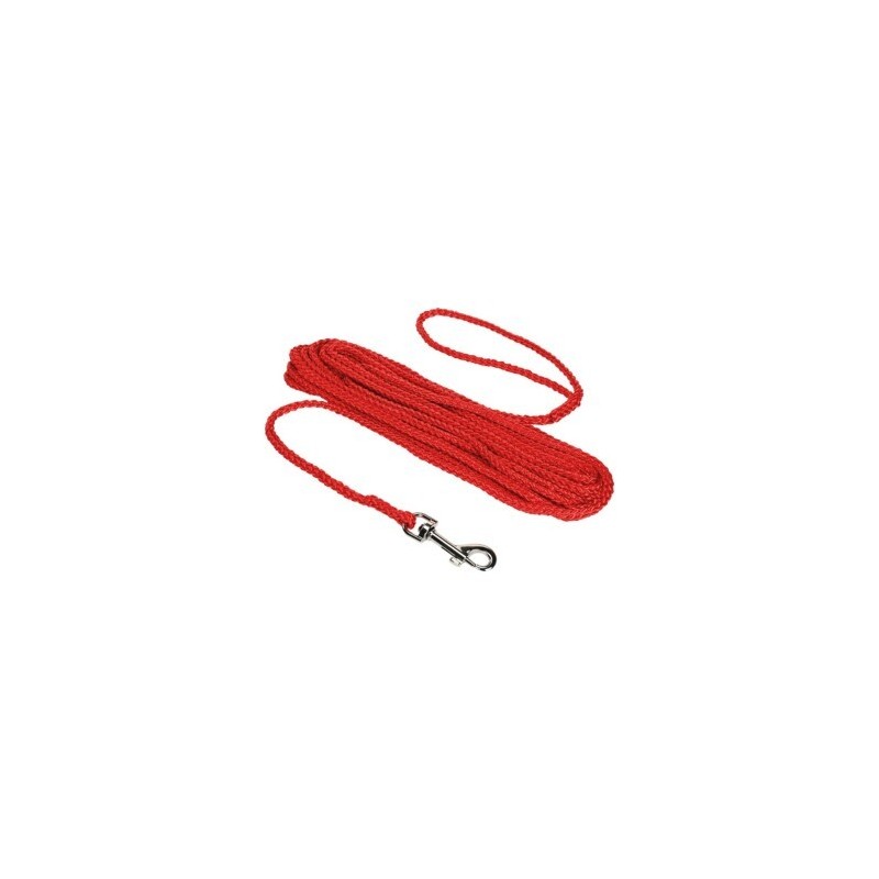 FIT+FUN Schleppleine rot 15 m