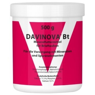 Quiko Davinova Bt 500 g: Mineralfuttermittel für Brieftauben