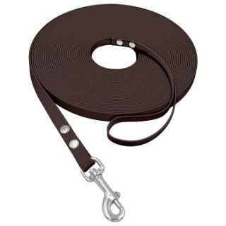 bio-leine bis 8kg für Minis Schleppleine dunkelbraun 7,5 m