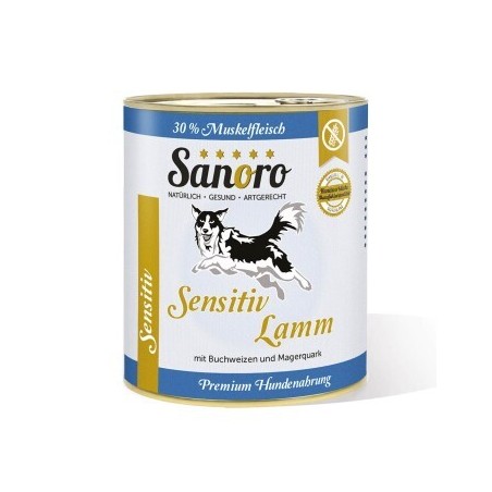 Sanoro Sensitiv Lamm mit BIO-Gemüse 6x800g