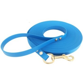 bio-leine 15-25 kg Biothane Schleppleine hellblau 3 m