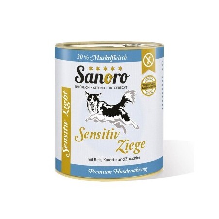 Sanoro Sensitiv Ziege mit BIO-Gemüse 6x800g