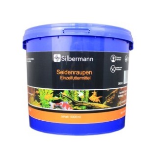 Silbermann Seidenraupen 5 l