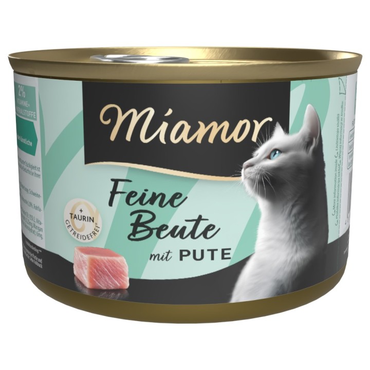 Miamor Feine Beute 12 x 185 g - Pute