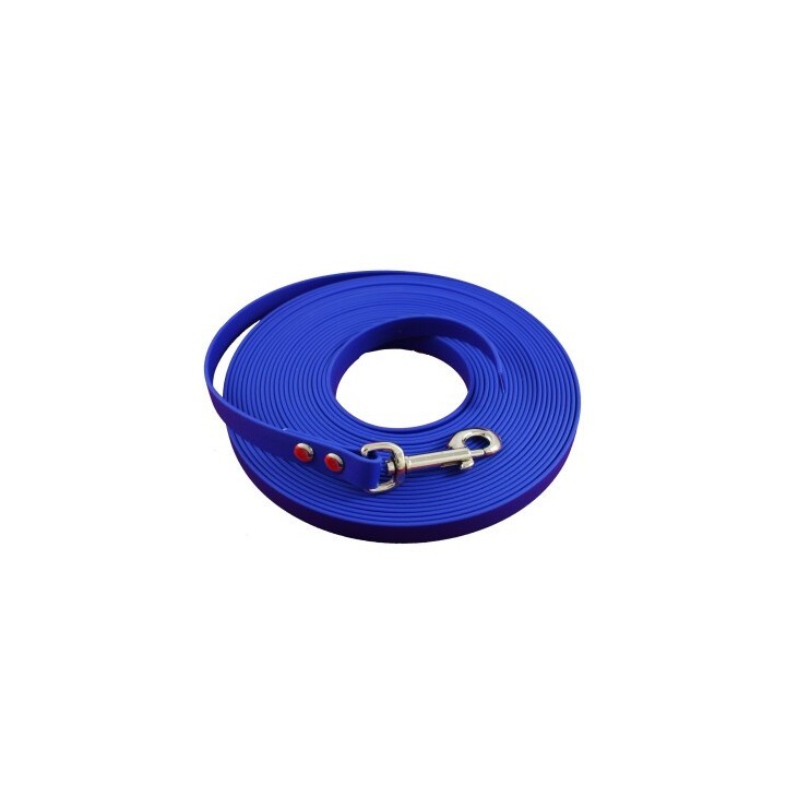 bio-leine 15-25 kg Biothane Schleppleine dunkelblau 20 m