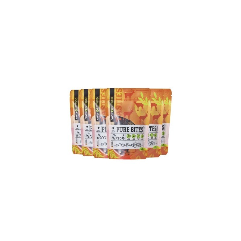 FAVLY Petfood PURE Bites Hirsch 720 g