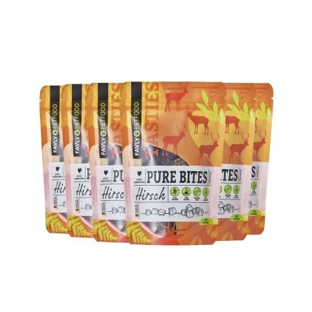 FAVLY Petfood PURE Bites Hirsch 720 g