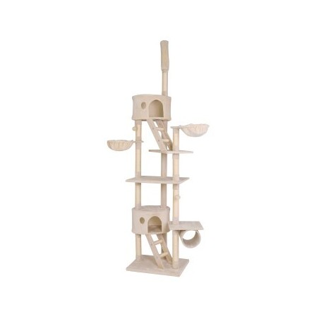 Lionto Kratzbaum XXL, Höhenverstellbar (230 - 250 cm) beige