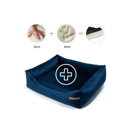 Rexproduct Otto Orthopädisches Hundebett Dunkelblau S-XL dunkelblau S
