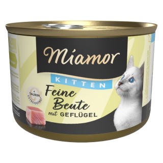 Miamor Feine Beute 12 x 185 g - Kitten Geflügel