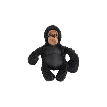 HUNTER Hunde-Plüschspielzeug Tough Kamerun Gorilla schwarz, Breite: ca. 20 cm, Höhe: ca. 28 cm