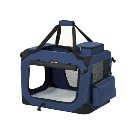 FEANDREA S-XXXL Transportbox Oxford-Gewebe dunkelblau 50 cm, 35 cm, 35 cm