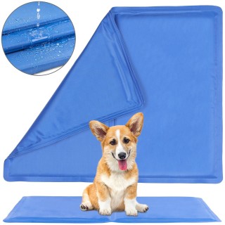 Gel-Kühlmatte für Hunde S 40x50 / M 50x90 / XL 86x91 S blau
