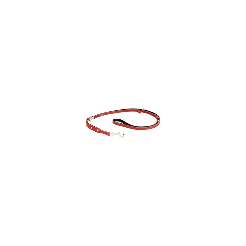HUNTER Führleine Love rot/schwarz, Gr. 13/200, Breite: ca. 13 mm, Länge: ca. 200 cm