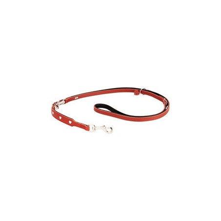 HUNTER Führleine Love rot/schwarz, Gr. 13/200, Breite: ca. 13 mm, Länge: ca. 200 cm