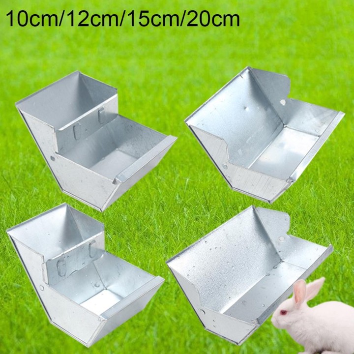 10/12/15/20 cm Nippelspender Werkzeugschüssel Kaninchenfütterungstränke 12cm