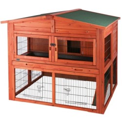Trixie Natura Kleintierstall XL mit Freigehege - L 135 x B 115 x H 112 cm (2 Pakete*)