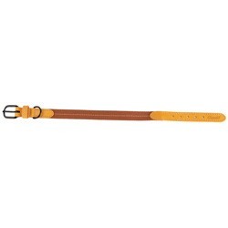 Cloud7® Hundehalsband Madeira ginger, Gr. S, Breite: ca. 1,5 cm, Halsumfang: ca. 27 - 33 cm
