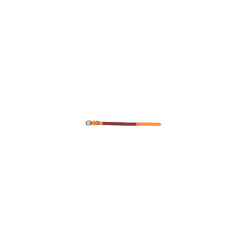 Cloud7® Hundehalsband Madeira papaya, Gr. XS, Breite: ca. 1,5 cm, Halsumfang: ca. 22 - 28 cm