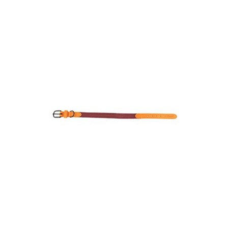 Cloud7® Hundehalsband Madeira papaya, Gr. XS, Breite: ca. 1,5 cm, Halsumfang: ca. 22 - 28 cm