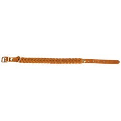 Cloud7® Hundehalsband Central Park camel-gold, Gr. XS, Breite: ca. 2,0 cm, Halsumfang: ca. 27 - 31 cm
