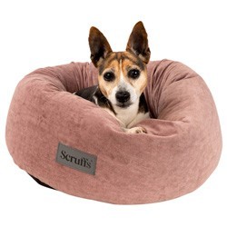 Scruffs Hundekissen Oslo Ring Bed blush pink, Gr. M, Außenmaße: ca. 76 cm