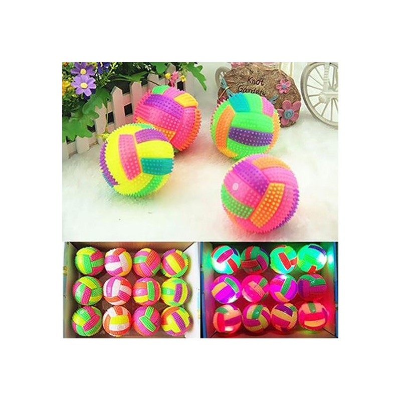 Monoceros LED blinkt, Farbwechsel, springende Massage, Igelball, Volleyball, Kinderspielzeug