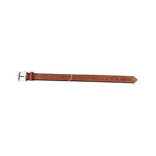HUNTER Hundehalsband Canadian Up cognac/schwarz, Gr. 40, Breite: ca. 1,8 cm, Halsumfang: ca. 29 - 35 cm