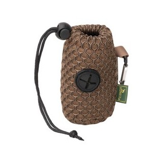 HUNTER Kotbeutelspender Hilo braun, Länge: ca. 9,5 cm, Durchmesser:  ca. 5 cm