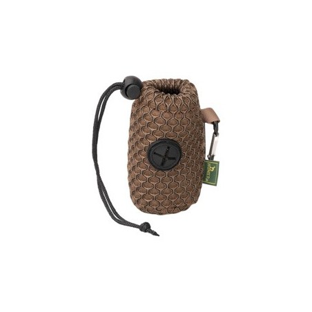 HUNTER Kotbeutelspender Hilo braun, Länge: ca. 9,5 cm, Durchmesser:  ca. 5 cm