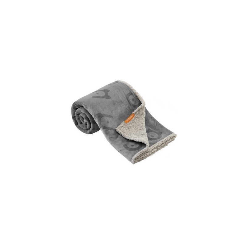 FEANDREA Wasserdichte Hundedecke Sherpa Fleece Grau XXL
