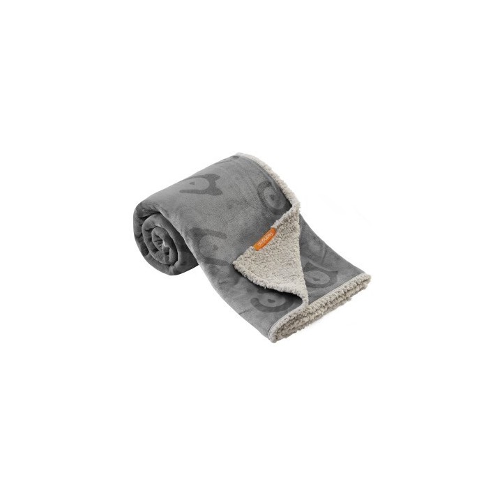 FEANDREA Wasserdichte Hundedecke Sherpa Fleece Grau XXL