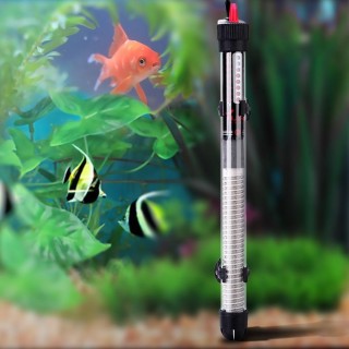 Tauchheizung Heizstab für Aquarium Glas Aquarium Temperatureinstellung 220–240 V 25 schwarz