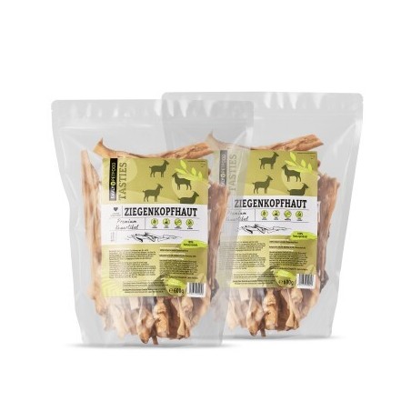 FAVLY Petfood Ziegenkopfhaut 1,2 kg