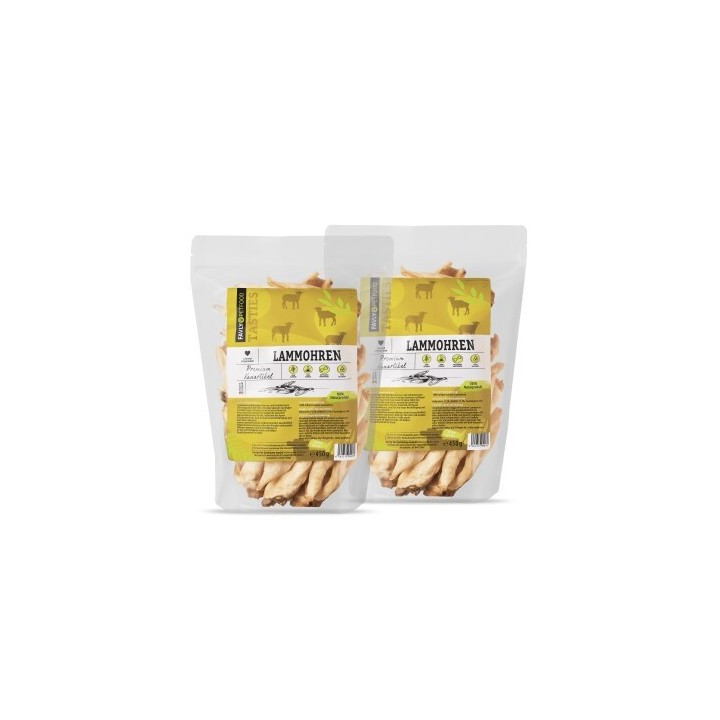FAVLY Petfood Lammohren 900 g
