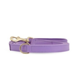 William Walker Hundeleine Plain Lavander S-L