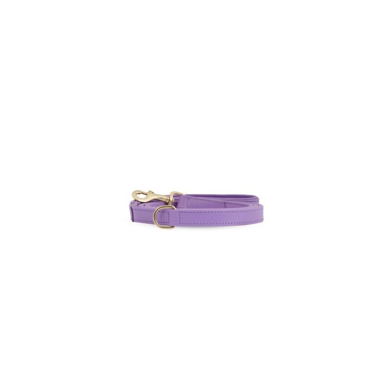 William Walker Hundeleine Plain Lavander S-L