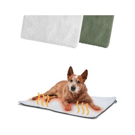 PIUPET Selbstheizende Hundedecke beige