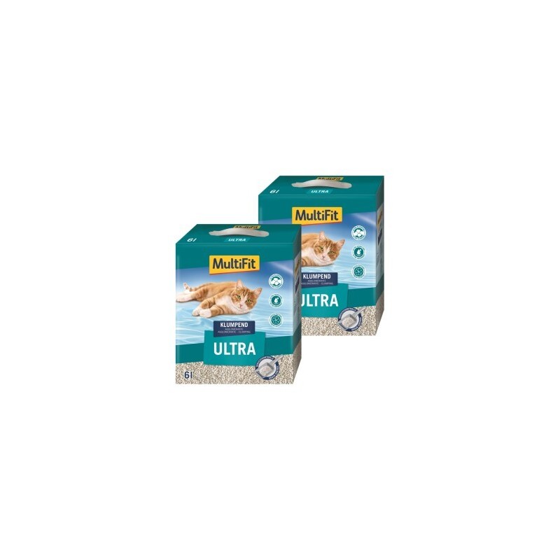 MultiFit Klumpstreu Ultra 2x6 l