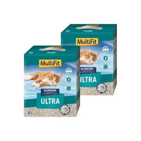 MultiFit Klumpstreu Ultra 2x6 l
