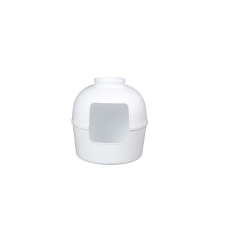 RHR Quality Katzentoilette Flower XXL weiß