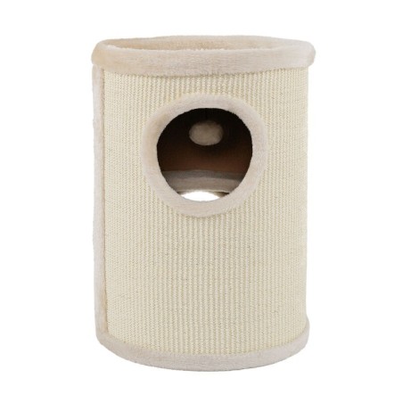 Lionto 50cm Kratztonne mit Sisal beige