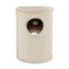 Lionto 50cm Kratztonne mit Sisal beige