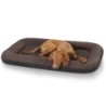 Knuffelwuff Kunstleder Hundebett Jerry braun XXXL